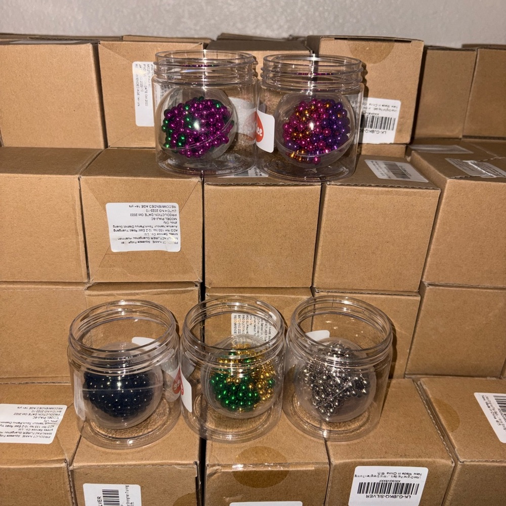 20 Stress Balls Squishy Squeeze Stress Balls Stress Relief Magentic Beads